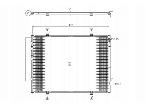 Skraplacz Klimatyzacji 350371