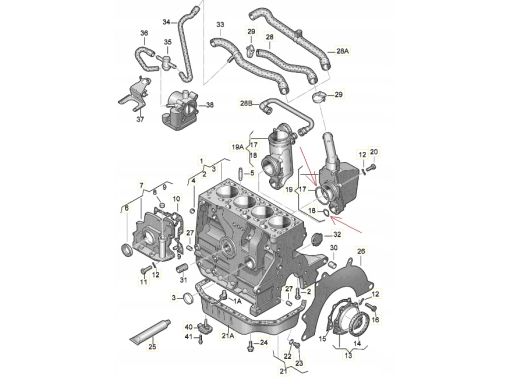 Zestaw Uszczelek, Odpow. Skrzyni Wału Ko 045.390