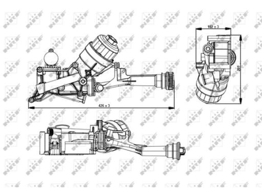 Chłodnica Oleju 31349