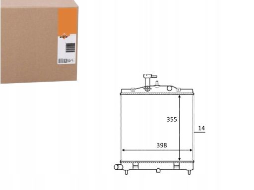 Chłodnica Silnika 58528