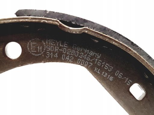 314 042 0007/S Szczęka Hamulcowa Pasuje Do: Bmw 1 (E81), 1 (E82), 1 (E