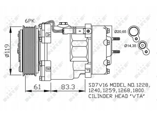 Kompresor Klimatyzacji 32198