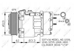 Kompresor Klimatyzacji 32198
