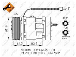 Kompresor Klimatyzacji 32750