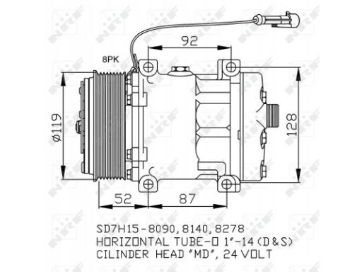 Kompresor Klimatyzacji 32702