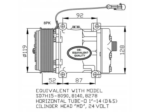 Kompresor Klimatyzacji 32702