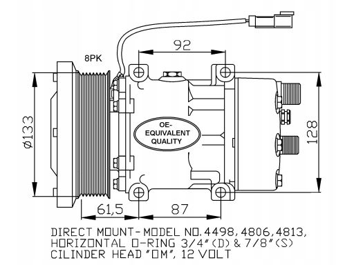 Kompresor Klimatyzacji 32758