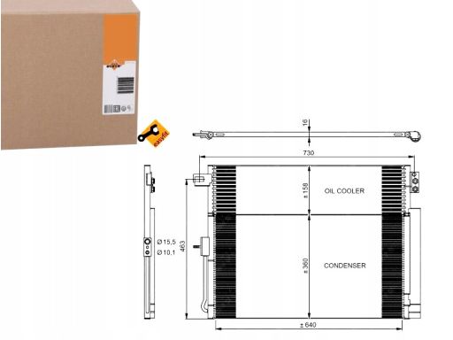Skraplacz Klimatyzacji 350038