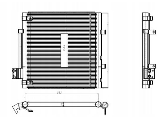 Skraplacz Klimatyzacji 350448
