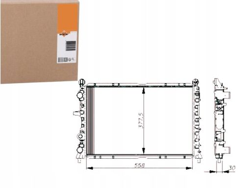 Chłodnica Silnika 54502