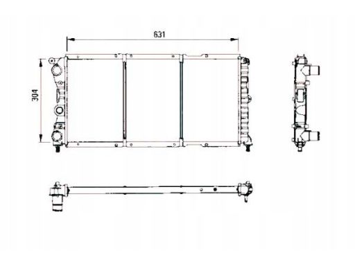 Chłodnica Silnika 58956