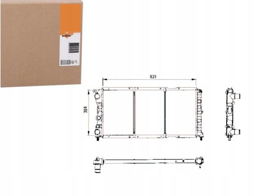 Chłodnica Silnika 58956