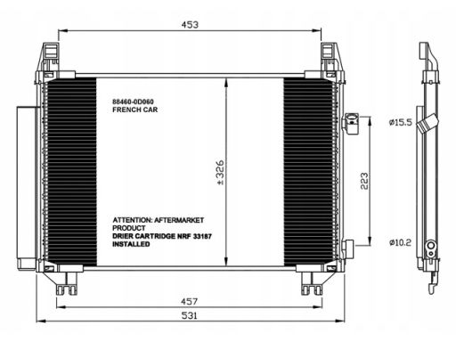 Skraplacz Klimatyzacji 35654