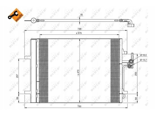 Skraplacz Klimatyzacji 35850