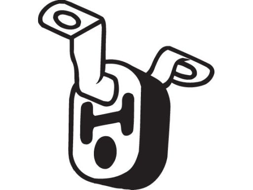 Wieszak Tłumika 255-086