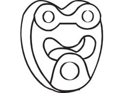 Wieszak Tłumika 255-123