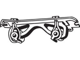 Wieszak Tłumika 255-417