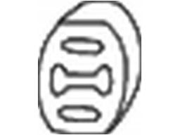 Wieszak Tłumika 255-854