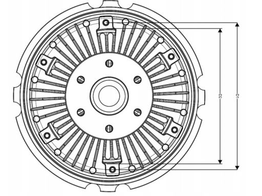 Sprzęgło Wentylatora Chodnicy 49065
