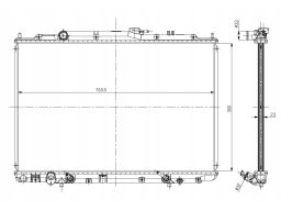 Chłodnica Silnika 56052
