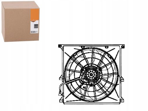 Wentylator Chłodnicy Silnika 47024