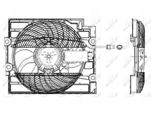 Wentylator Chłodnicy Silnika 47211
