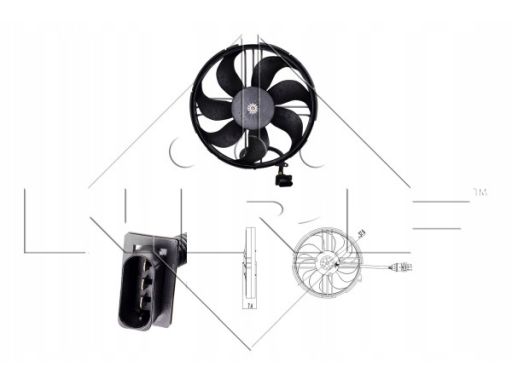 Wentylator Chłodnicy Silnika 47409