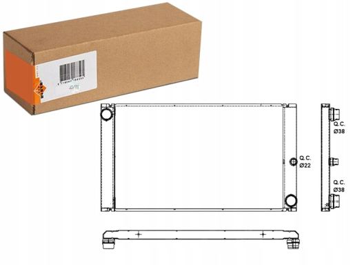 Chłodnica Silnika 53091