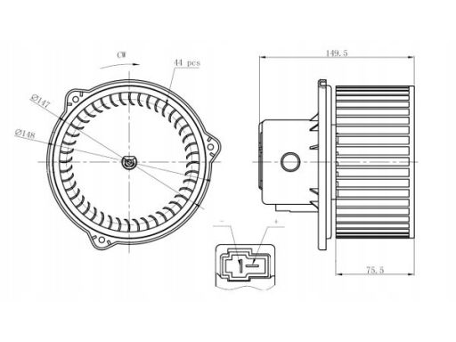 34275 Dmuchawa Nrf 34275 Nrf