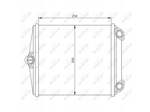 54248 Nagrzewnica Nrf 54248 Nrf