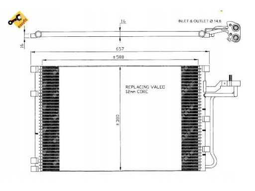 Skraplacz Klimatyzacji 35616