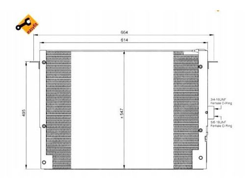 Skraplacz Klimatyzacji 35657