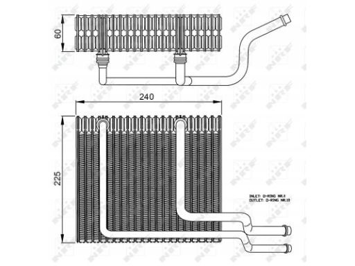 Parownik Klimatyzacji 36151