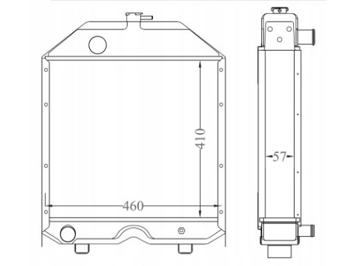 Chłodnica Silnika 530003