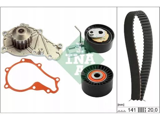 Zestaw Paska Rozrządu + Pompa Cieczy Chł 530 0698 30