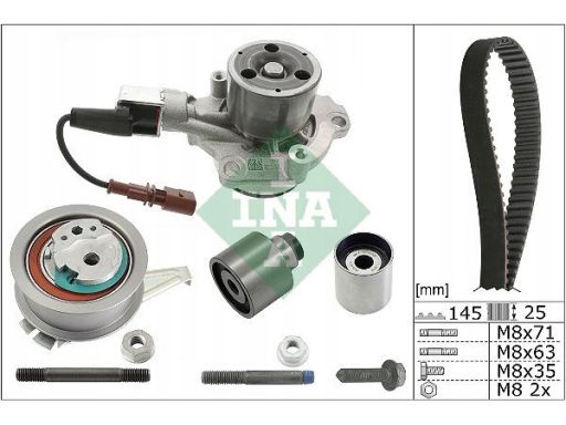 Zestaw Paska Rozrządu + Pompa Cieczy Chł 530 0699 30