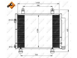 Skraplacz Klimatyzacji 350208