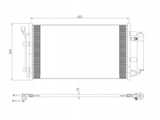 Skraplacz Klimatyzacji 350493
