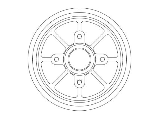 Bęben Hamulcowy Db4310Mr