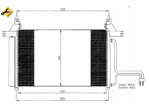 Skraplacz Klimatyzacji 35495