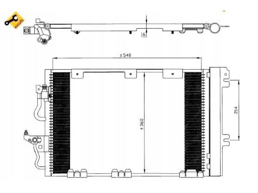 Skraplacz Klimatyzacji 35556