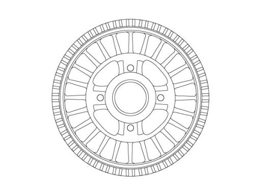 Bęben Hamulcowy Db4557Mr