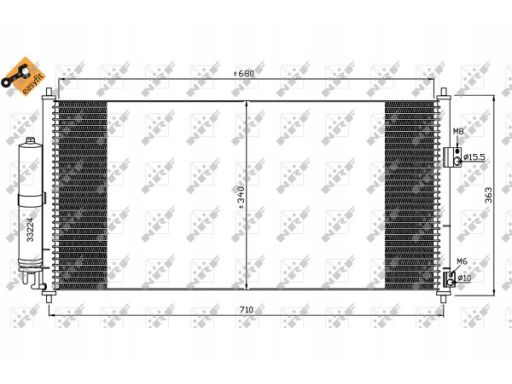 35565 Skraplacz Klimatyzacji Nrf 35565 Nrf