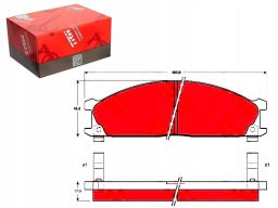 Klocek Hamulcowy Kpl. Gdb766