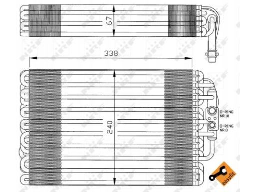 Parownik Klimatyzacji 36034