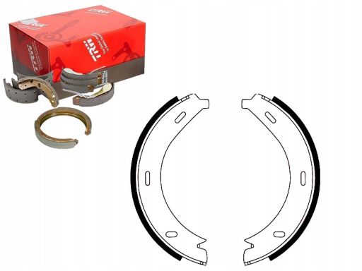 Szczęki Hamulca Postojowego Kpl. Luc Gs8688