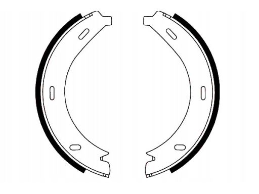 Szczęki Hamulca Postojowego Kpl. Luc Gs8688