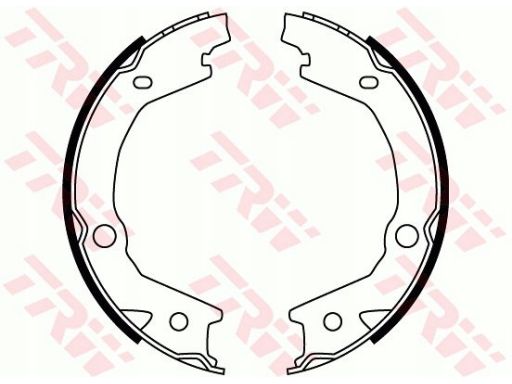 Szczęki Hamulca Postojowego Kpl. Gs8747