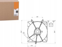 Wentylator Chłodnicy Silnika 47479