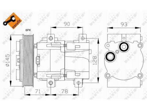 32084 Kompresor Klimatyzacji Nrf 32084 Nrf